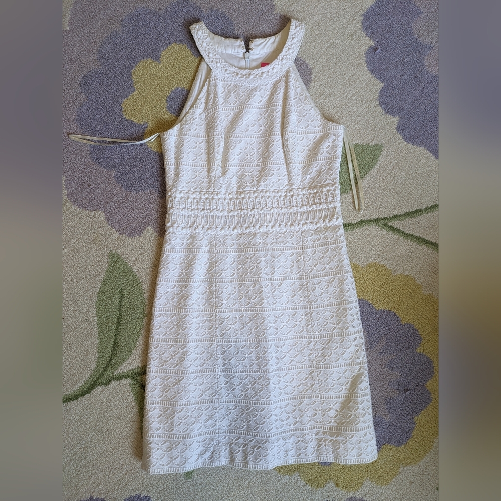 White lace Lilly Pulitzer dress